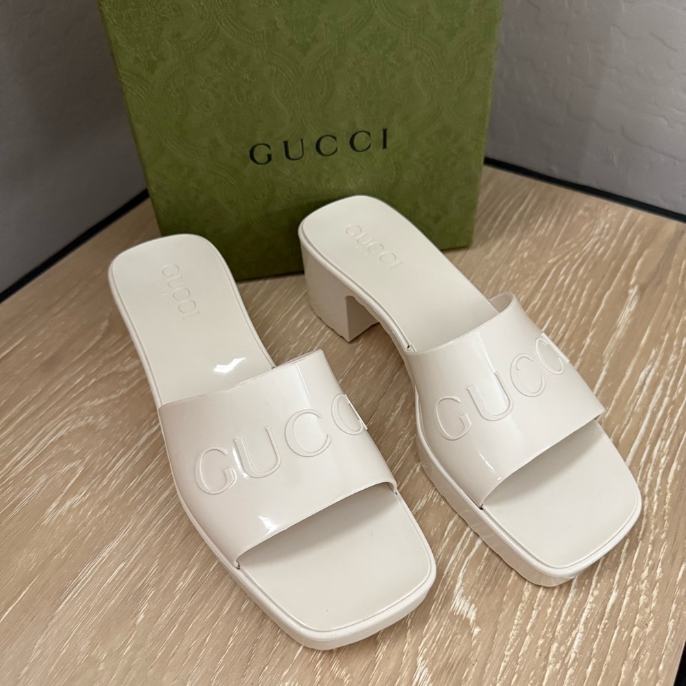 Gucci Women's Platform Slides 36
